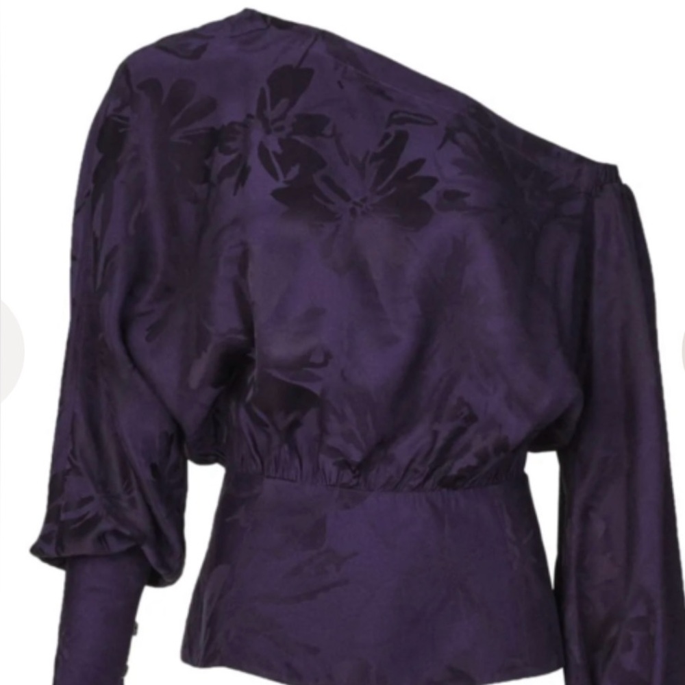Silvia Tcherassi Deep Purple Blouse